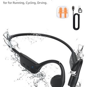 Bone Conduction Bluetooth Earphone wireless headphones with charger